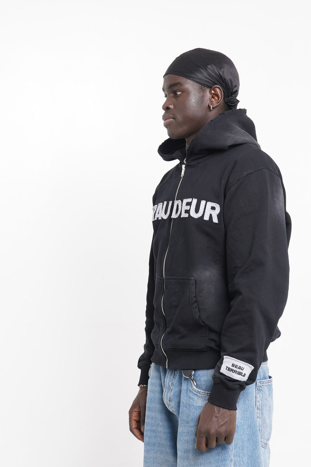 FRAUDEUR SWEATER  BLACK