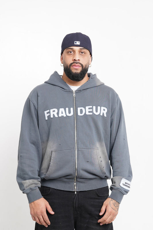 FRAUDEUR SWEATER  GREY